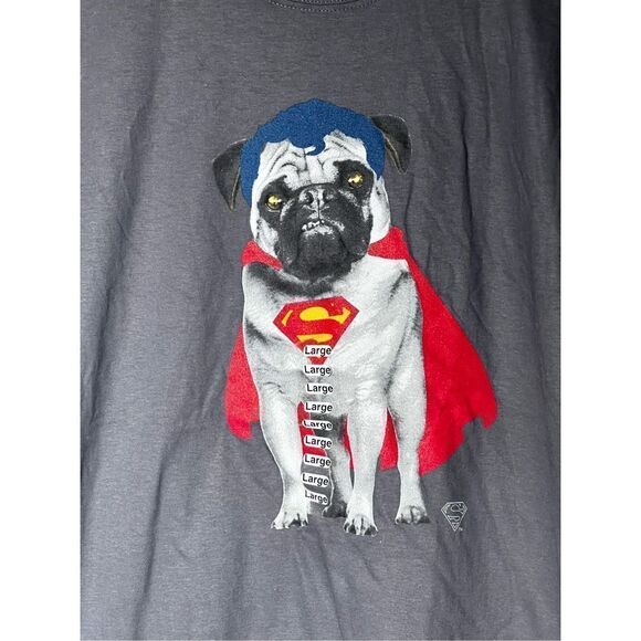 Super pug tee shirt - Picture 2 of 2